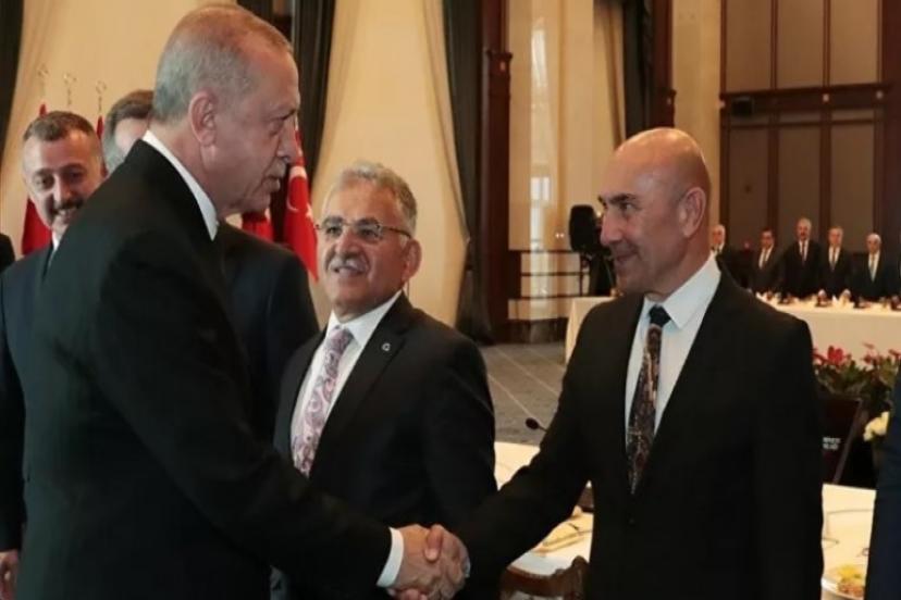 Cumhurbaşkanı Erdoğan ve Tunç Soyer, İzmir'in iki önemli projesi için görüştü