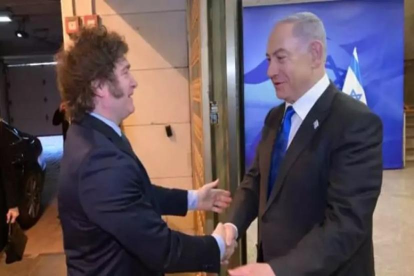 Devlet Başkanı Milei, Halkın Tepkisinden Korkunca Netanyahuya Arjantain'e Gelme Diye Haber Gönderdi