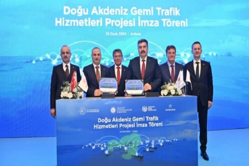 Doğu Akdeniz Gemi Trafik Hizmetleri Ssistemi Projesi'nde İmzalar Atıldı