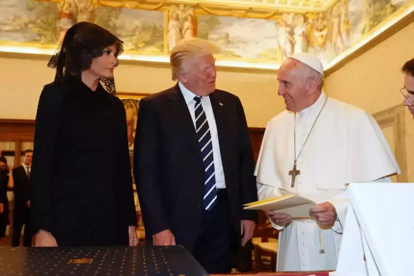 Donald Trump bu kez de Papa Francis'in yerine göz dikti: Papa olmak isterim