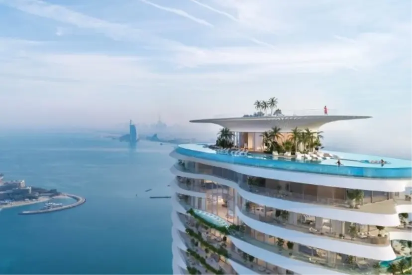 Dubai'de inşaat halindeki teras katı 136 milyon dolara satılarak rekor kırdı
