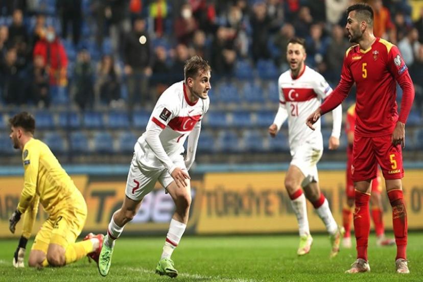 Dünya Kupası hayali sürüyor; Karadağ'ı deplasmanda deviren Türkiye, play-off biletini aldı