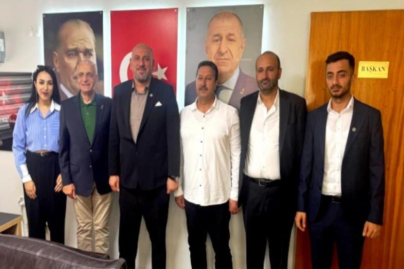EBİİF'den Zafer Partisi İzmir İl Başkanı Naşit Birgüvi'ye Ziyaret