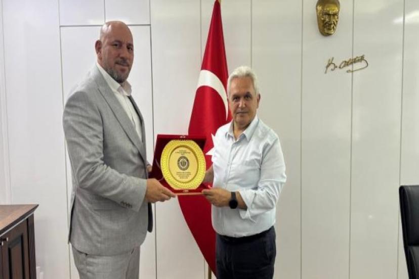 EBİİF'ten Balçova Kaymakamı Mahmut Halal'a Ziyaret 