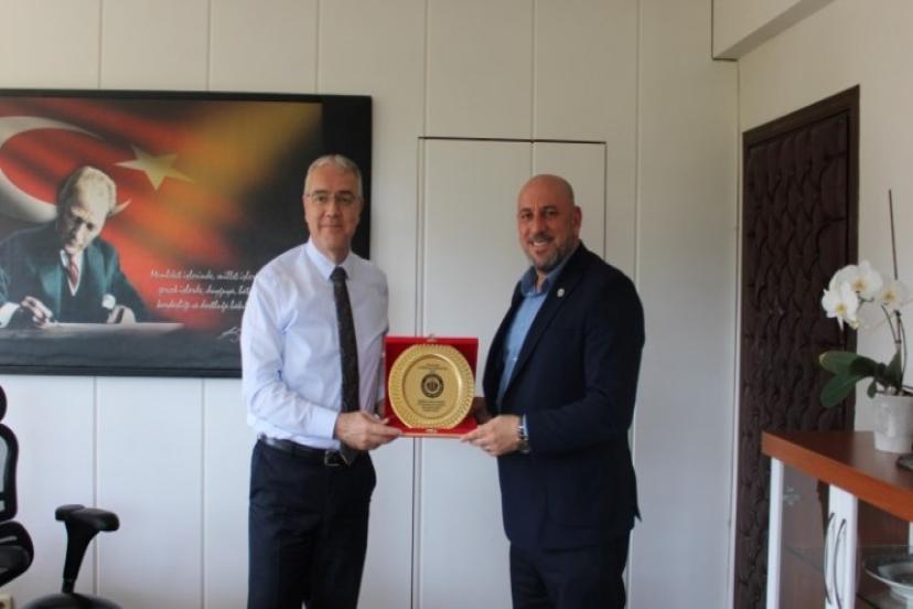 EBİİF'ten Güzelbahçe Kaymakamına Ziyaret