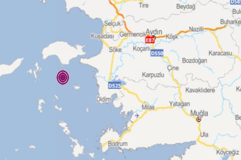 Ege Denizi'nde Korkutan Deprem! İzmir de Sallandı