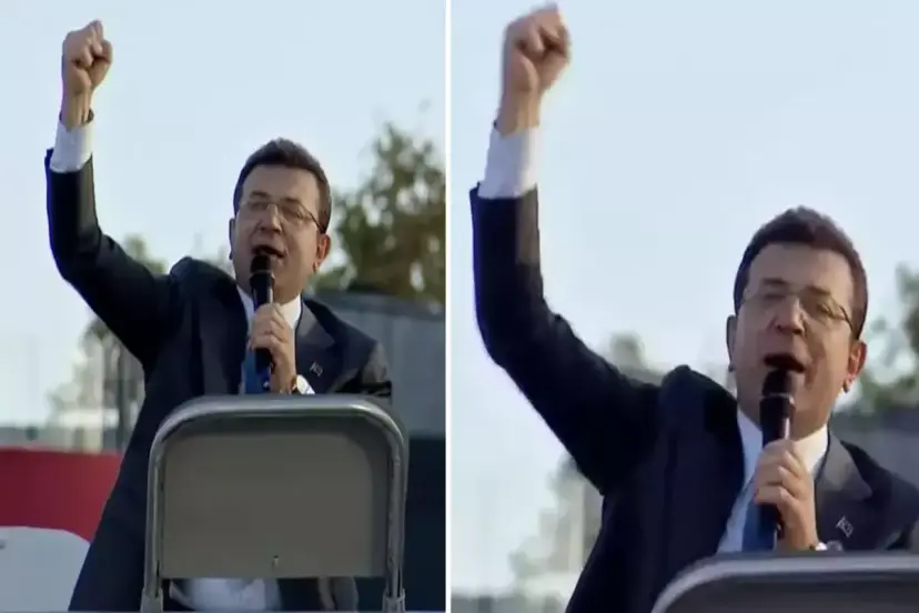 Ekrem İmamoğlu'ndan Esenyurt'ta dikkat çeken hareket: Yumruğunu sıktı 'Sizinle uğraşacağım' dedi