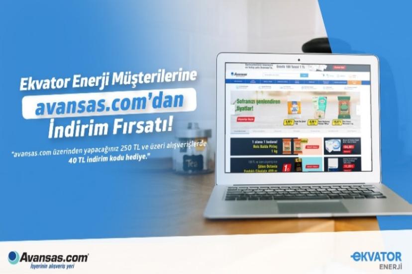 Ekvator Enerji KOBİ Müşterilerine Özel, Avansas.com’da İndirim Fırsatı!