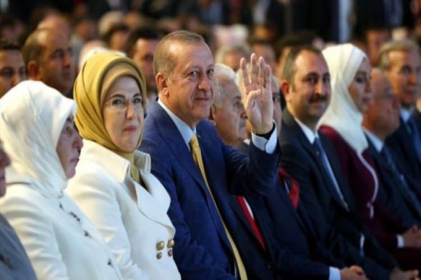 Erdoğan, 1414 oyla Yeniden AK Parti Genel Başkanı seçildi