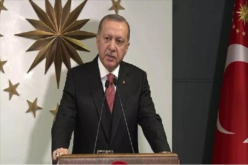 Erdoğan: 'Biz Bize yeteriz Türkiyem' kampanyasını başlatıyoruz, Bu Kapsamda Ben de 7 Aylık Maaşımı Bağışlıyorum