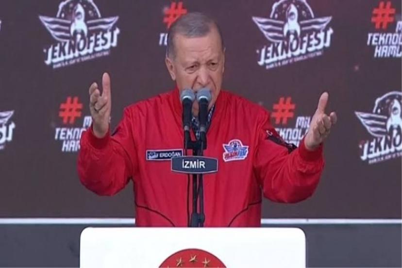 Erdoğan'dan İzmir'de Muhalefete Teknofest Çağrısı! 