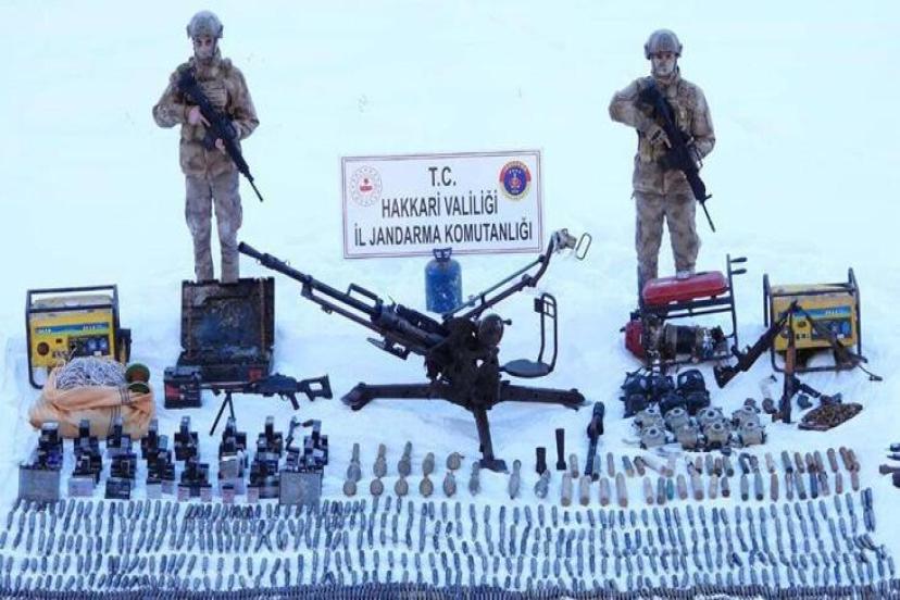 Eren Kış-4 operasyonlarında terör örgütüne darbe