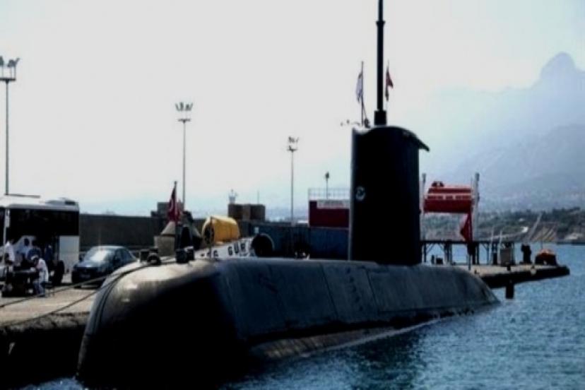 Fatih-Yavuz Sondaj Gemilerinden Sonra Denizaltımız Girne'ye Çıktı