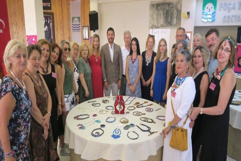 Foça Taşları Takıya Dönüştü