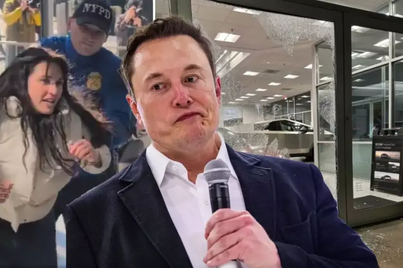 Göstericiler Tesla'yı bastı, New York'ta silah sesleri peş peşe duyuldu