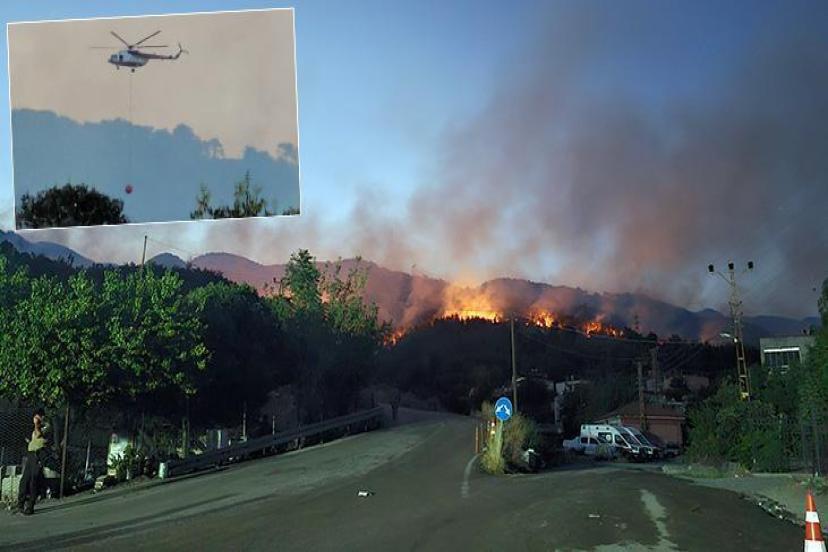 Hatay’da orman yangını 2'nci gününde! Havadan karadan müdahale sürüyor