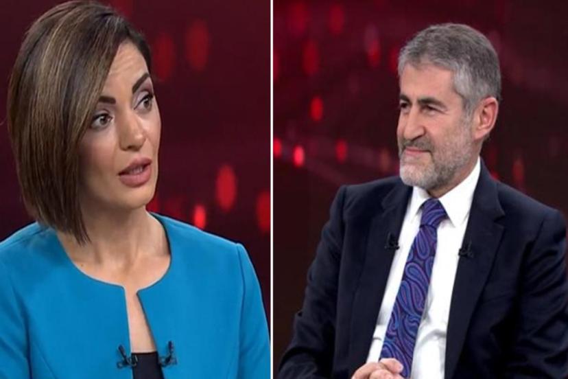 Herkes Bakan Nebati'nin yeni sistemle ilgili soruya verdiği yanıtı konuşuyor: Gözlerimin içine bakın Gülçin Hanım, ne görüyorsunuz