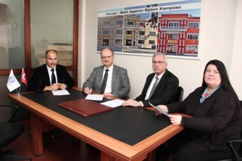 İKÇÜ’lü gençlere İşgören Vakfı Desteği