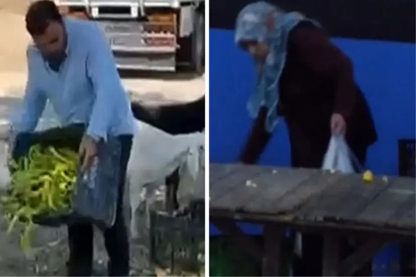 İki fotoğraf da Türkiye'den! Üretici satamıyor, vatandaş alamıyor