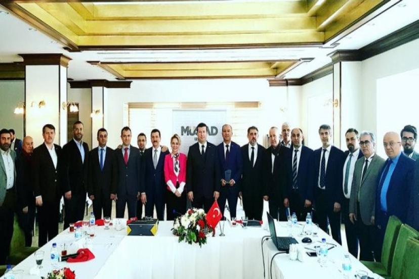 İl Sağlık Müdürü Bediha Salnur MÜSİAD Toplantısına konuk oldu