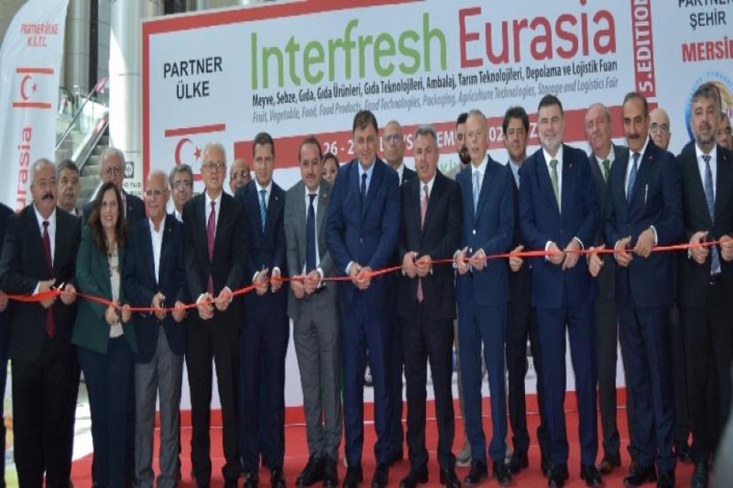 Interfresh Eurasia Fuarı İzmir’de açıldı