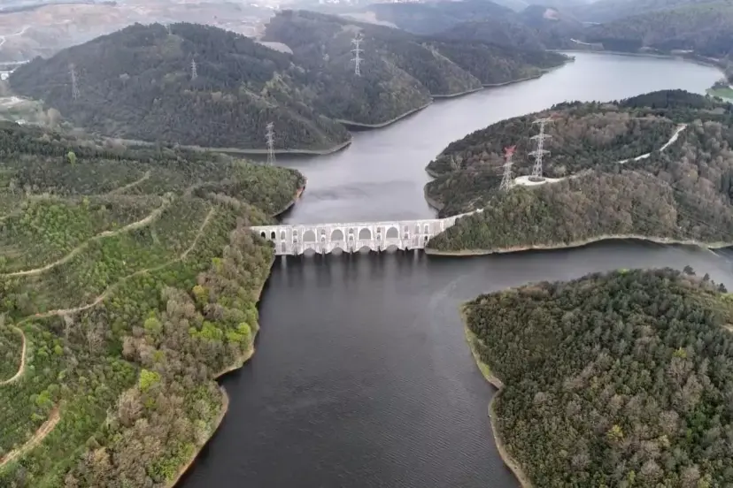 İstanbul'daki barajlarda doluluk oranı yüzde 82'ye yükseldi