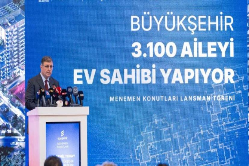 İzmir Büyükşehir Belediyesi’nden Türkiye’ye örnek sosyal konut projesi