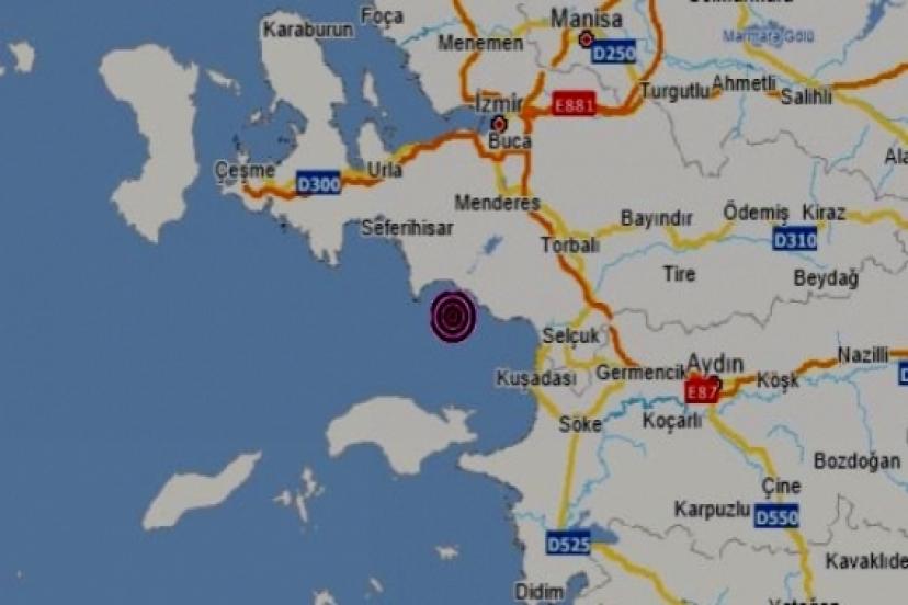 İzmir’de Korkutan Deprem