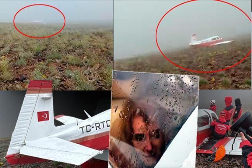 Kaçkar'ın zirvesinde mucize: Hayatta tutan tek şey, uçağın içeresinde olmasıydı