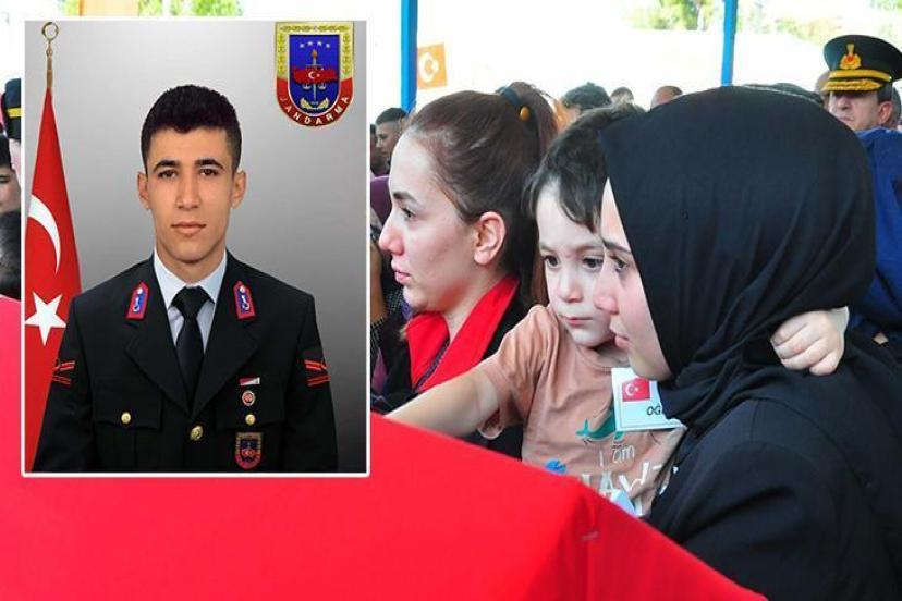 Kaza şehidi Uzman Çavuş Yücel Yeşil, Manisa’da son yolculuğuna uğurlandı