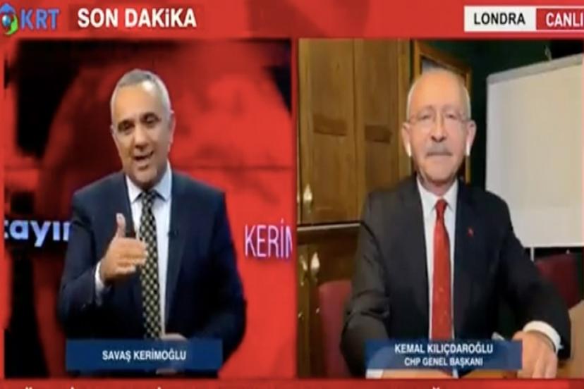 Kılıçdaroğlu KRT TV'de O Soruyu Duyunca Yayını Terk Etti