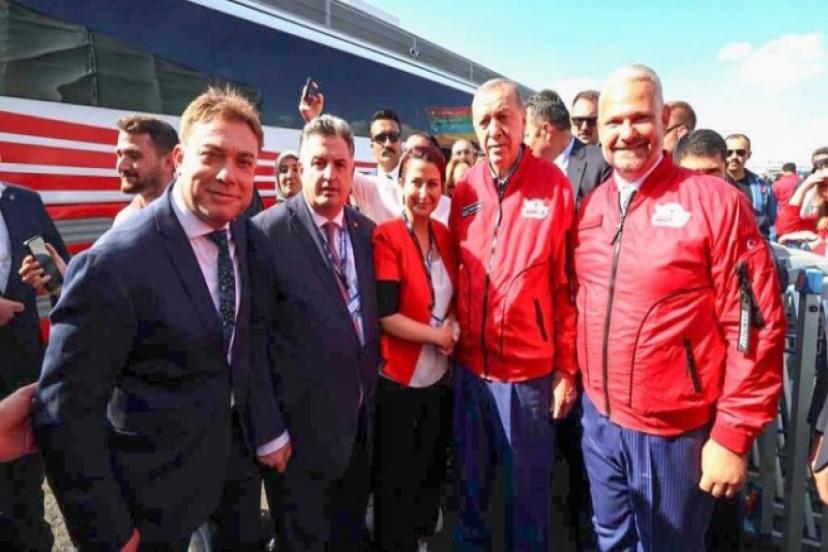 Kınık Belediye Başkanı Doğruer TEKNOFEST’TE