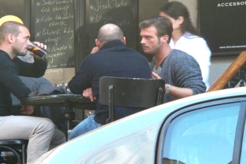 Kıvanç ve Sneijder Bir Arada