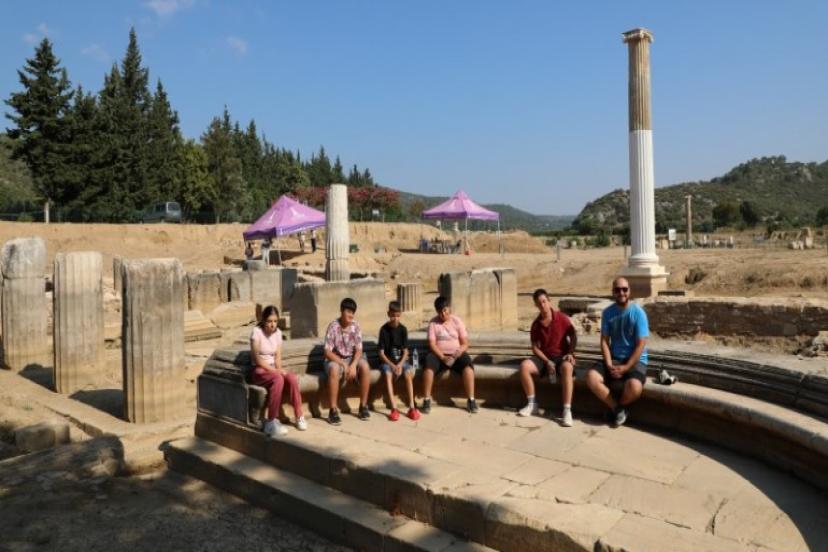 Klaros Antik Kenti Özel Misafirlerini Ağırladı