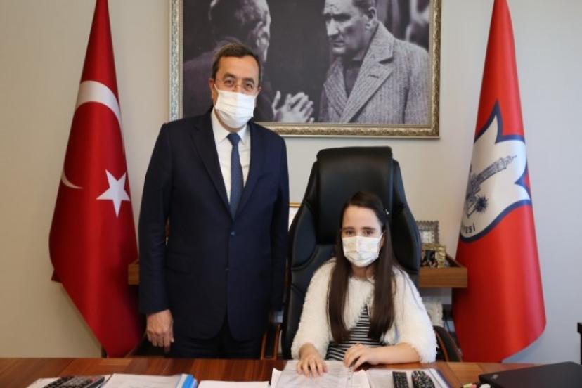 Küçük başkandan Ağaçlandırma talimatı