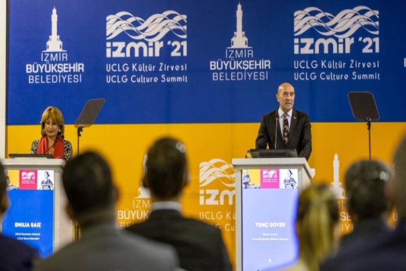 Kültür Zirvesi İzmir Deklarasyonu yayımlandı “Kültür İnsanlığın Geleceğini Kuruyor”