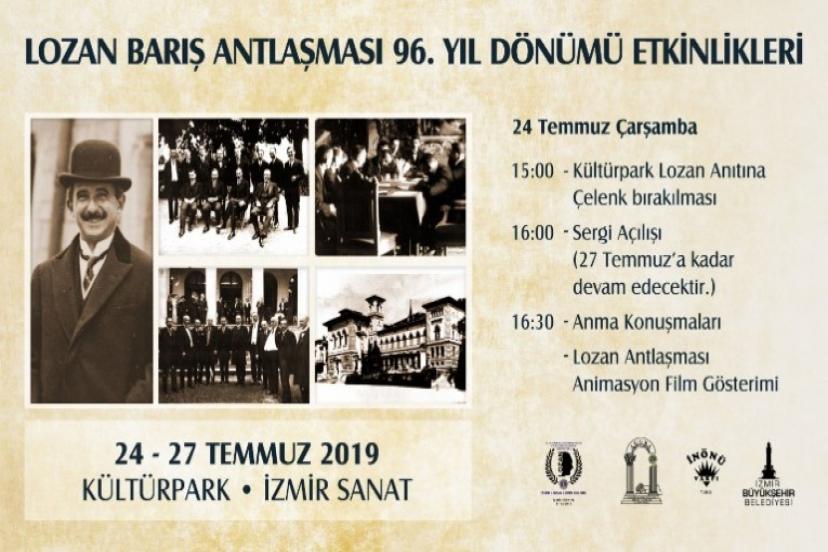 Lozan Barış Antlaşması'nın 96’ncı yılı bir dizi etkinlik ve sergiyle kutlanacak