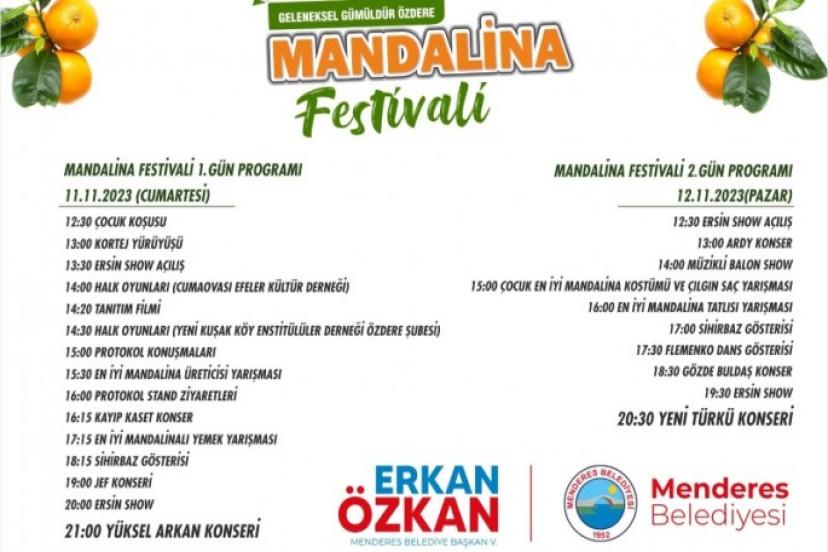 Mandalina Festivali İçin Geri Sayım Başladı