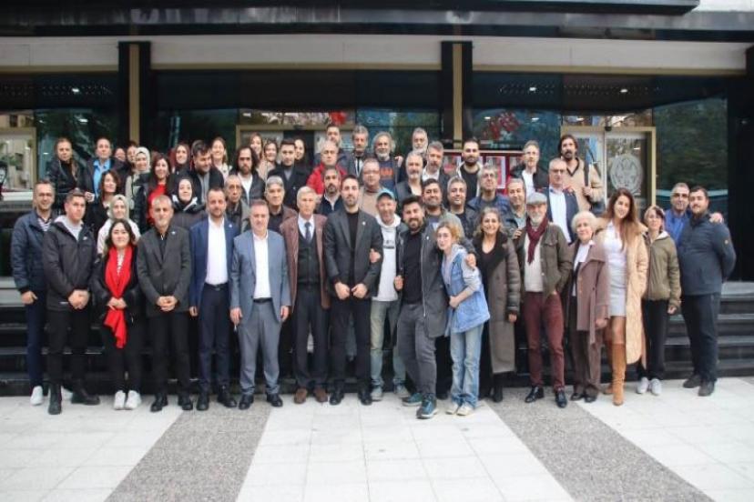 Manisalı gazetecilerin yeni başkanı Önder Aydın oldu