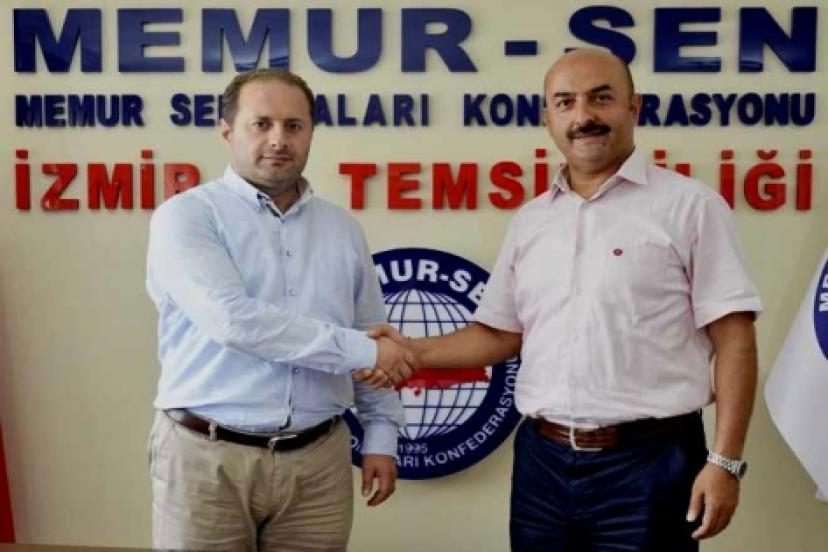 Memur-Sen İzmir İle Birikim Koleji El Sıkıştı