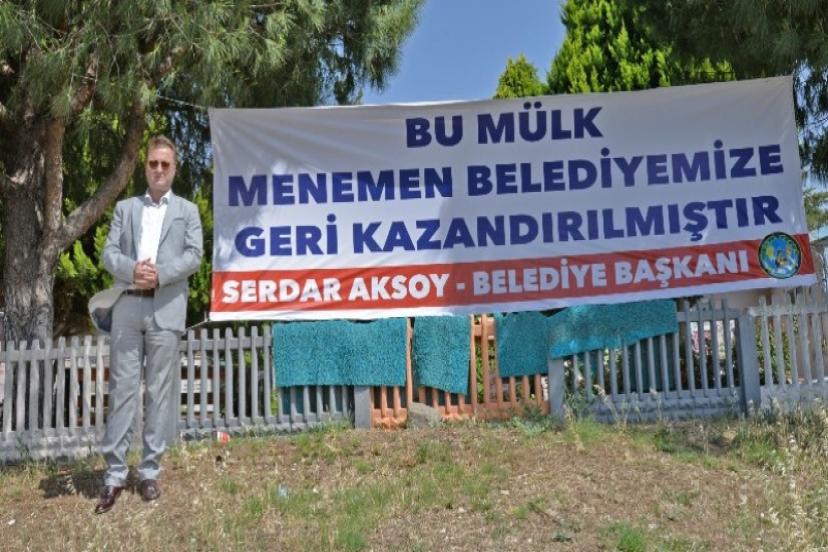 Menemen Belediyesi Bir Mülkünü Daha Geri Aldı