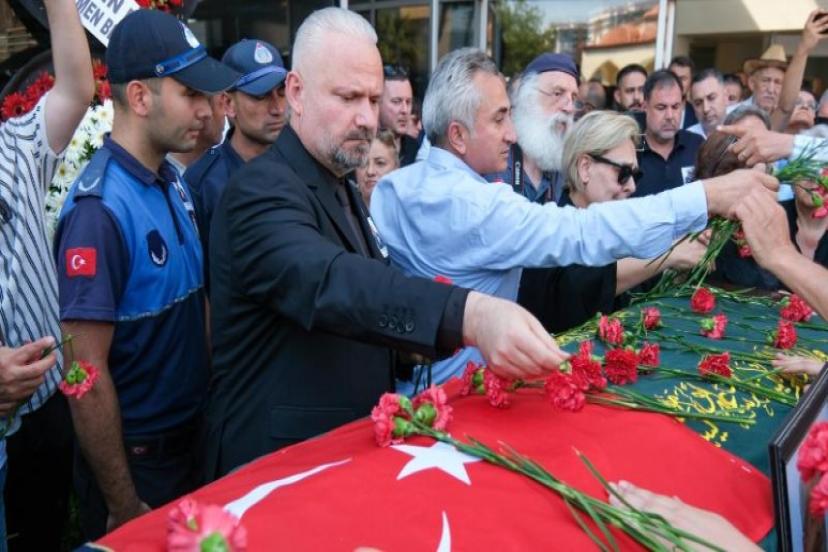Menemen Belediyesi'nde Tahir Şahin’e son görev