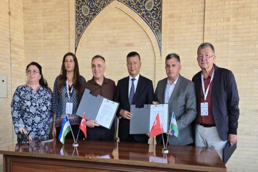 Menemen çömleğine Özbekistan'da büyük ilgi