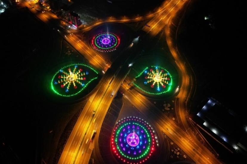 Menemen’e Estetik Dokunuş! Koyundere 100. Yıl Kavşağı’nda Dört Dörtlük Çalışma