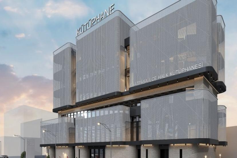 Menemen’in Merkezine Modern Kütüphane