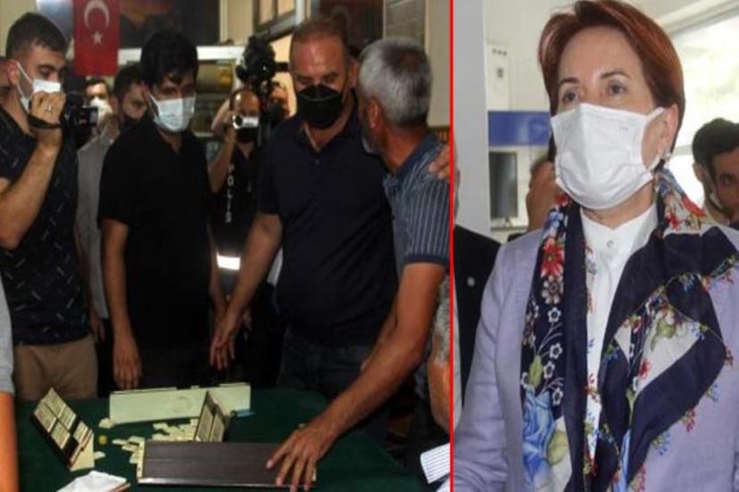 Meral Akşener'in kahvehane ziyaretinde gergin anlar