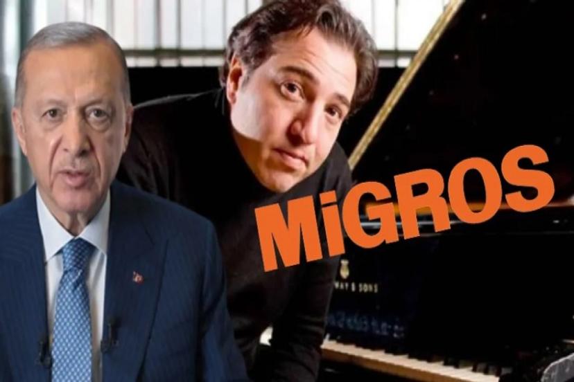  Migros'tan skandal karar: Barışı Filistin'i desteklediği için Fazıl Say'ın konserlerini iptal ettiler 