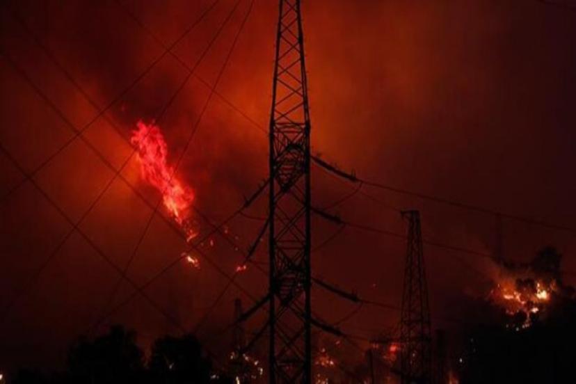 Milas'ta Korkulan Oldu Alevler Termik Santrale Sıçradı!