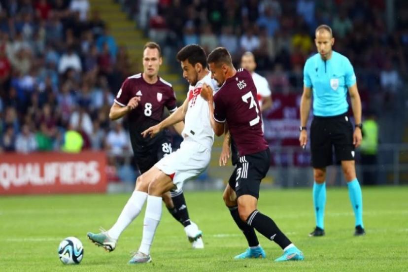 Milli Takım Letonya'yı 90+5'te yıktı! Grupta liderliğe yükseldik