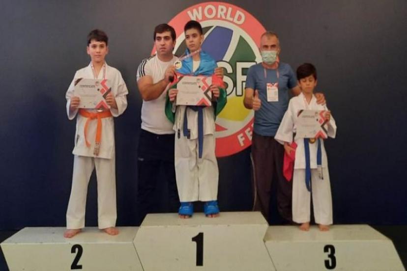 Minik Kerem WSF Dünya İkincisi